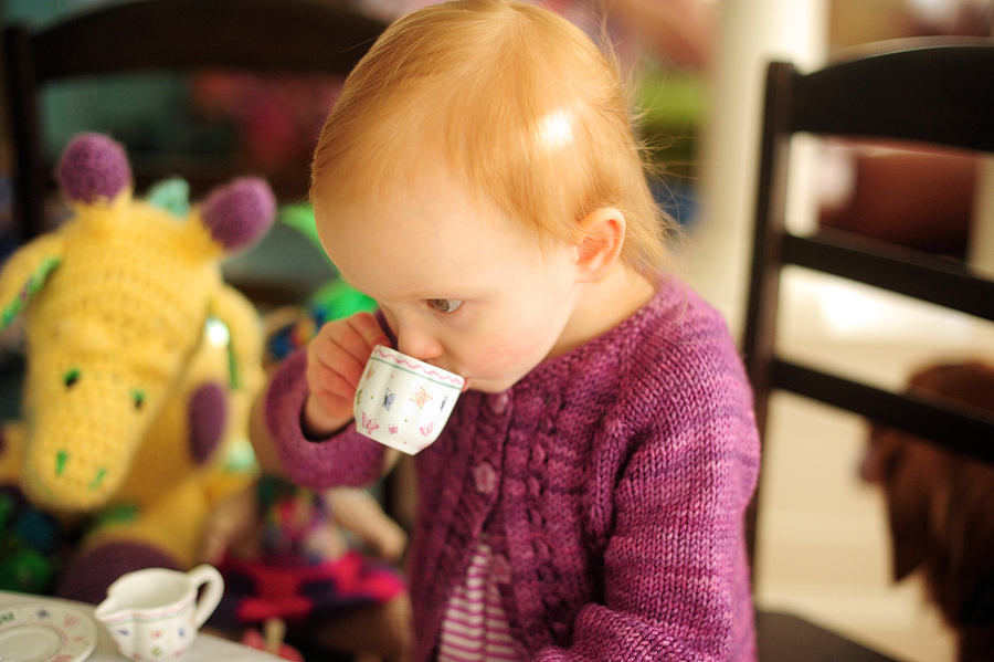 tea party family session