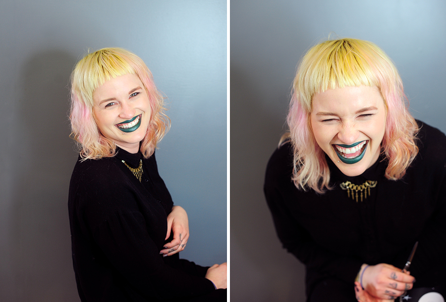 maine hairstylist head shots