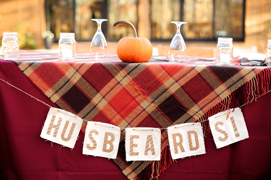 fall wedding theme