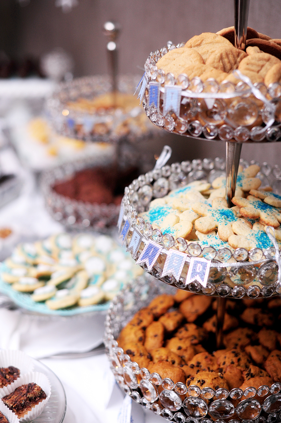 homemade dessert table