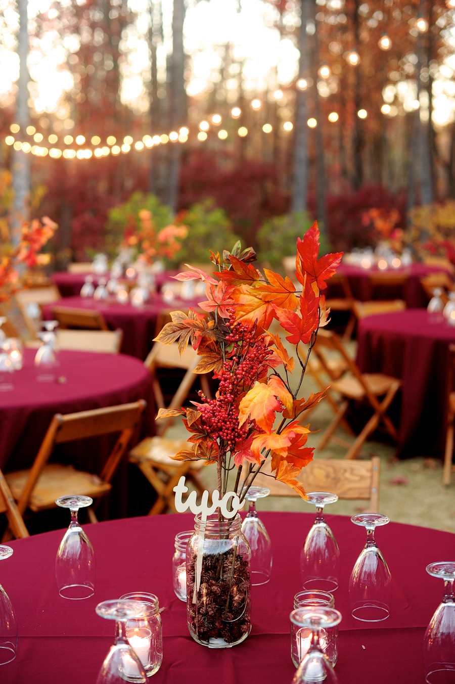 autumn wedding theme