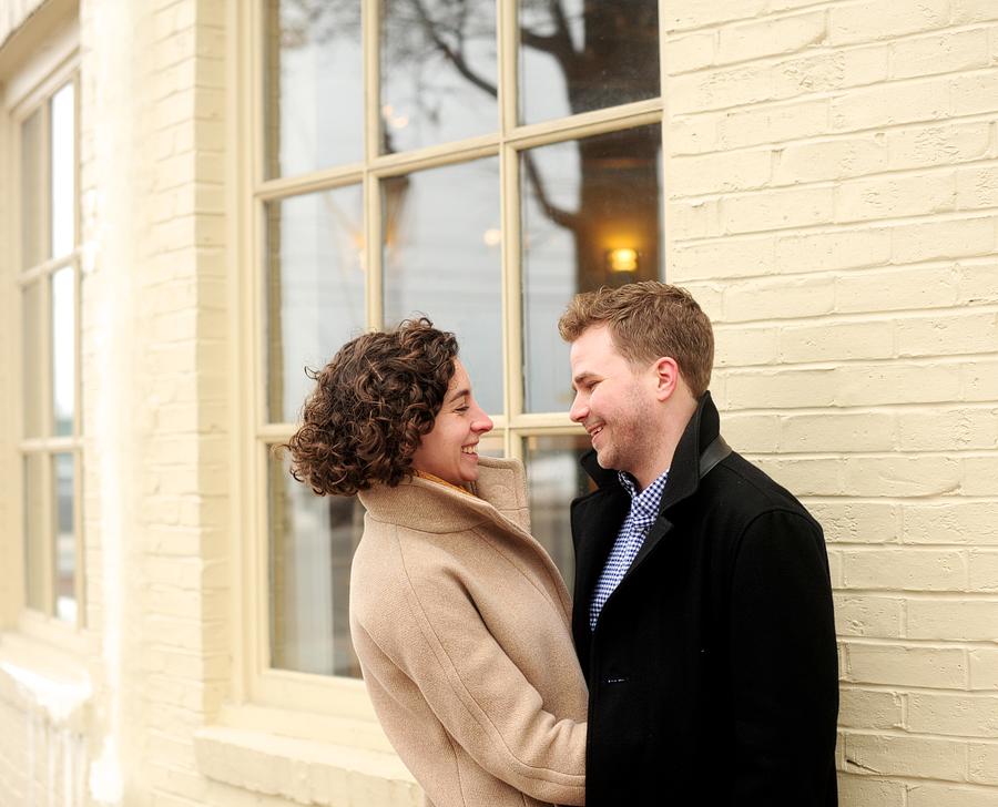 downtown portland engagement photos