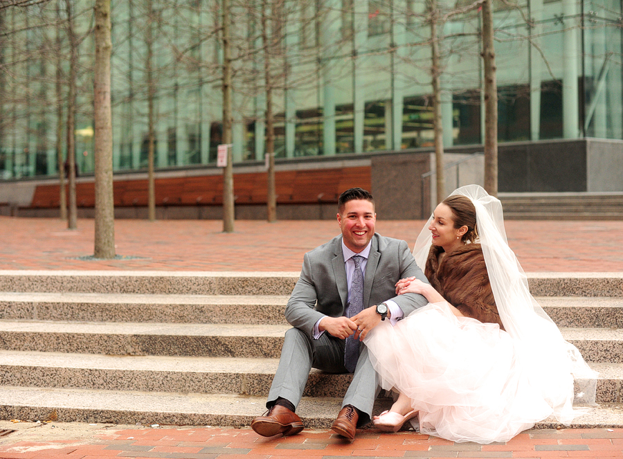 casual boston wedding