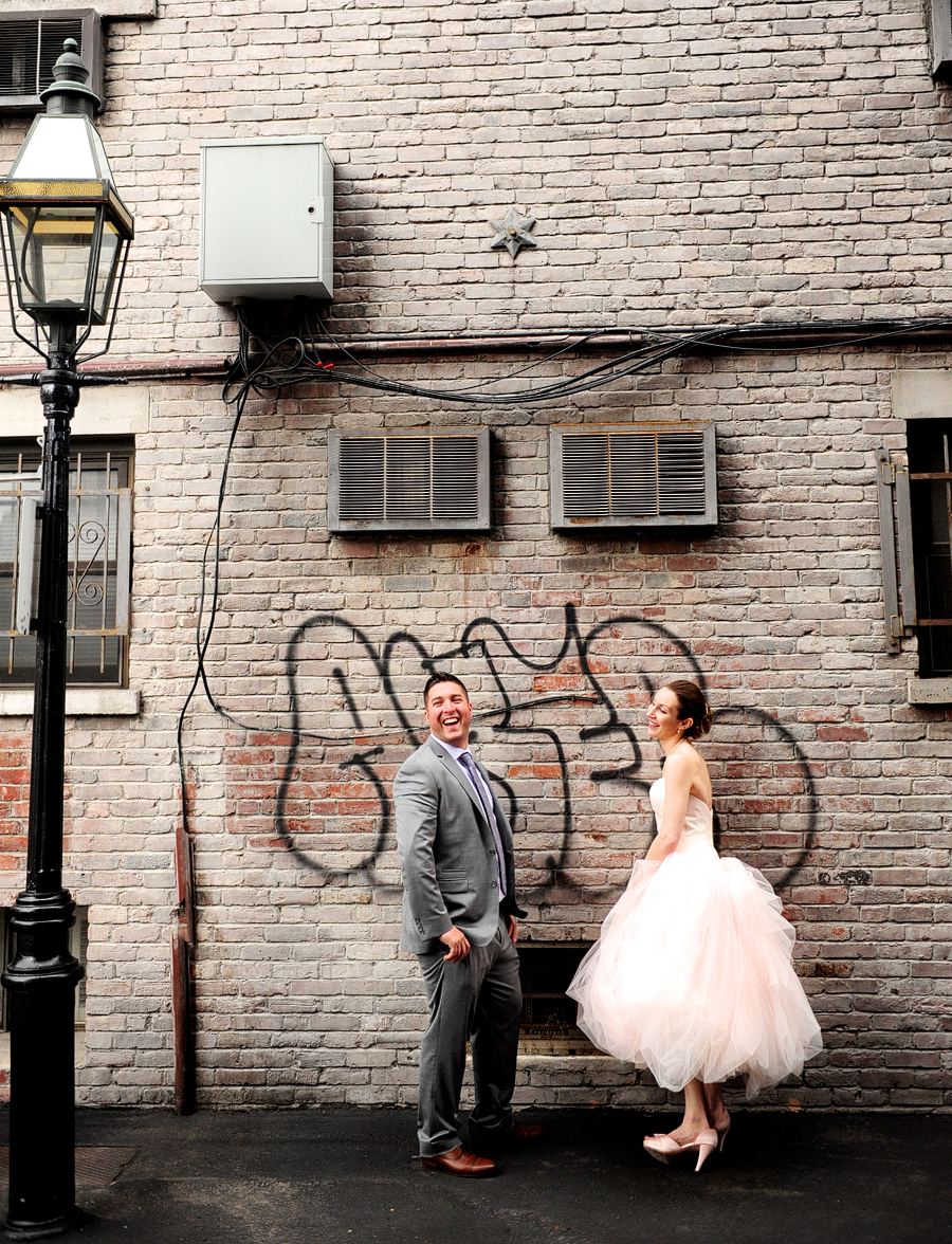 wedding couple in boston