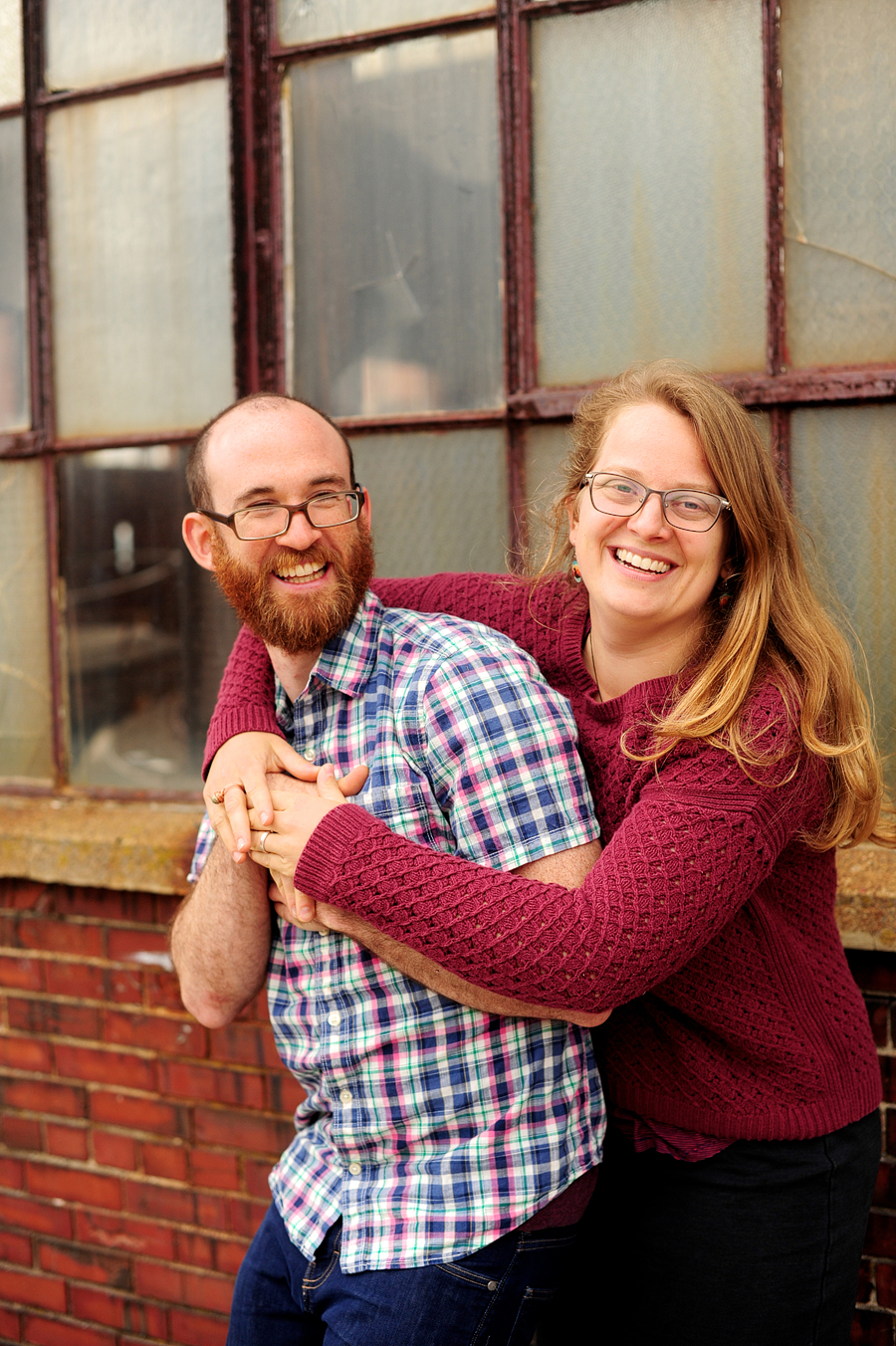 portland, maine engagement session