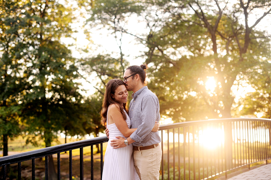 charles river esplanade engagement session