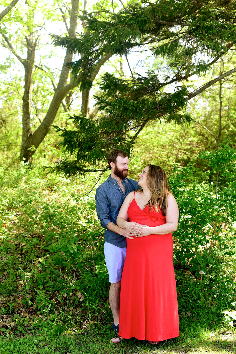 two lights state park maternity photos