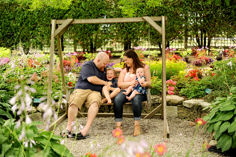 family photos at pineland farms