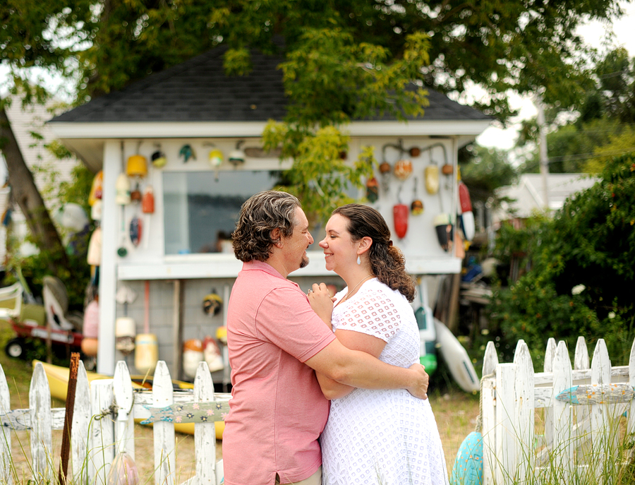 couple photos at willard beach