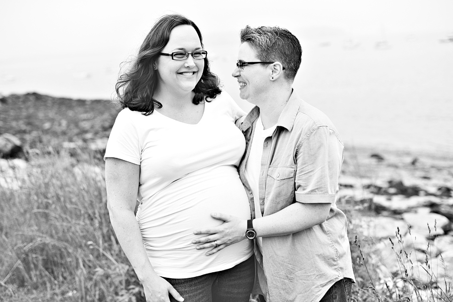 portland, maine maternity session