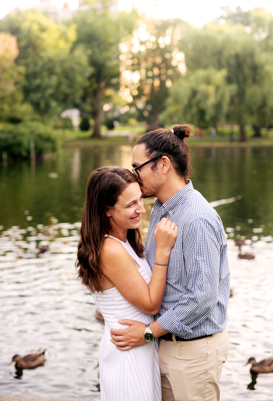 boston common engagement photos