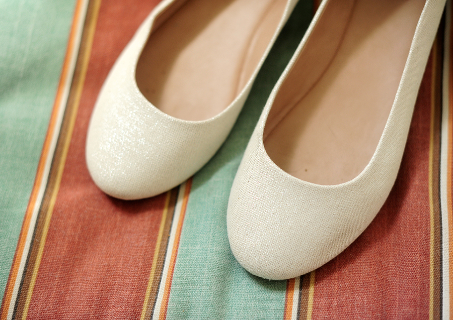simple wedding shoes