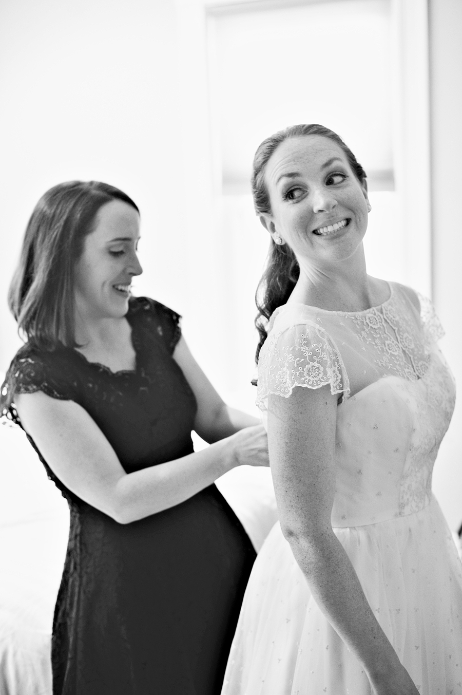 bride getting ready