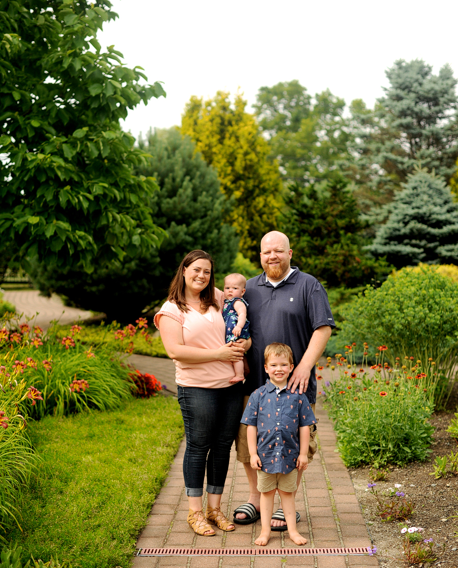 family photos at pineland farms