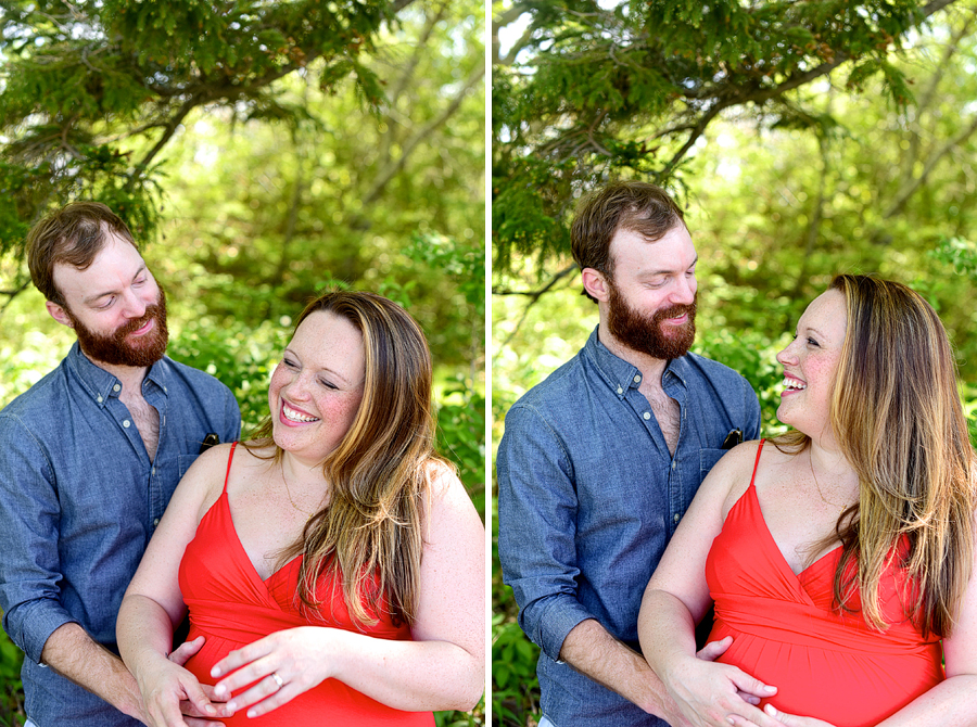 two lights state park maternity photos