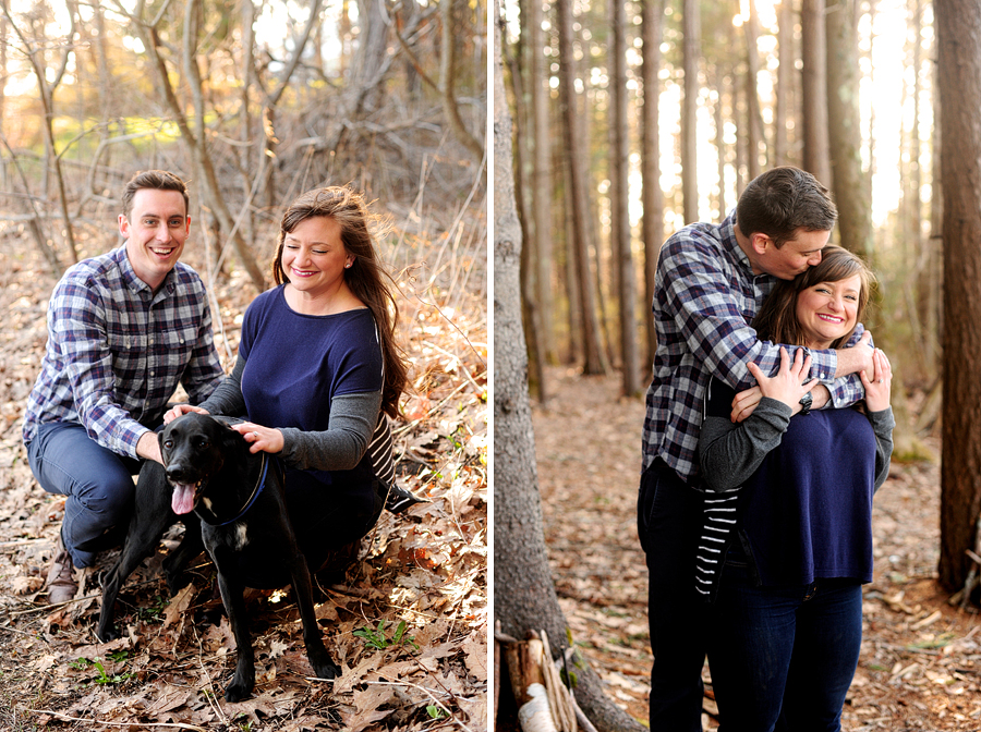 mackworth island engagement session