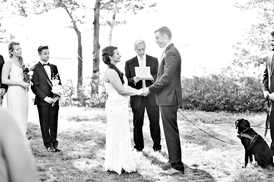 peaks island, maine wedding