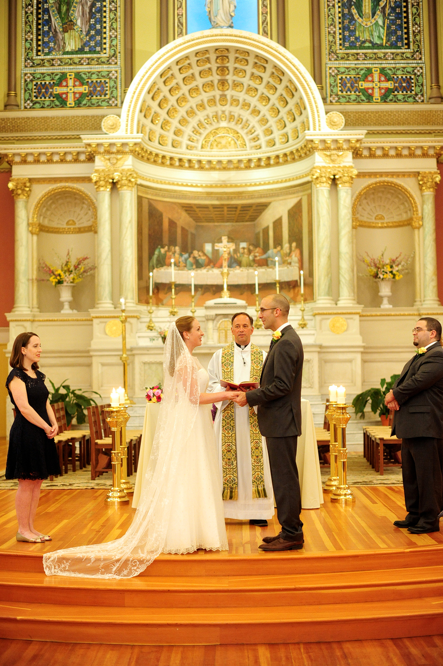 st. cecilia parish wedding