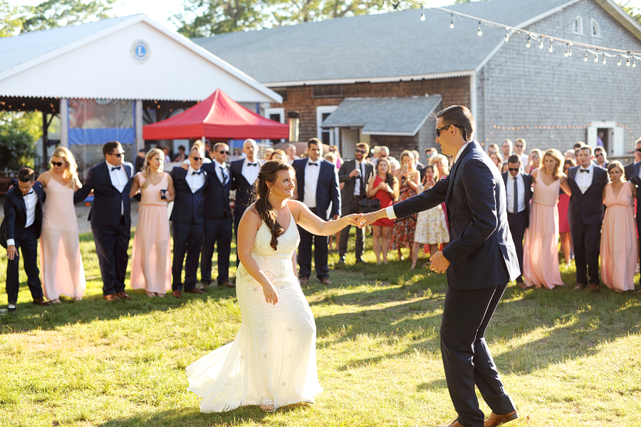 outdoor dancing on peaks island