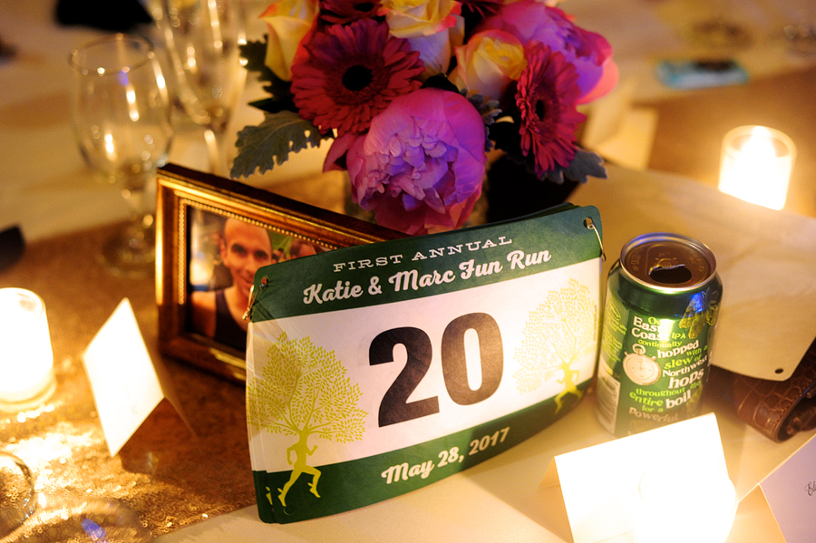 race bib table number