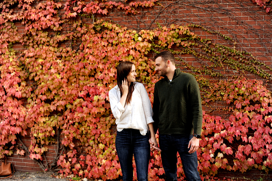 portland, maine engagement session