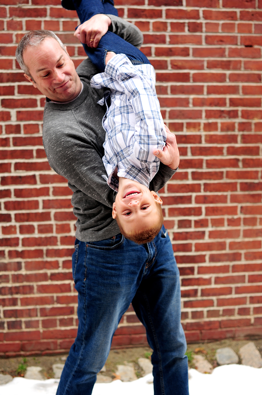 fun family photos in maine