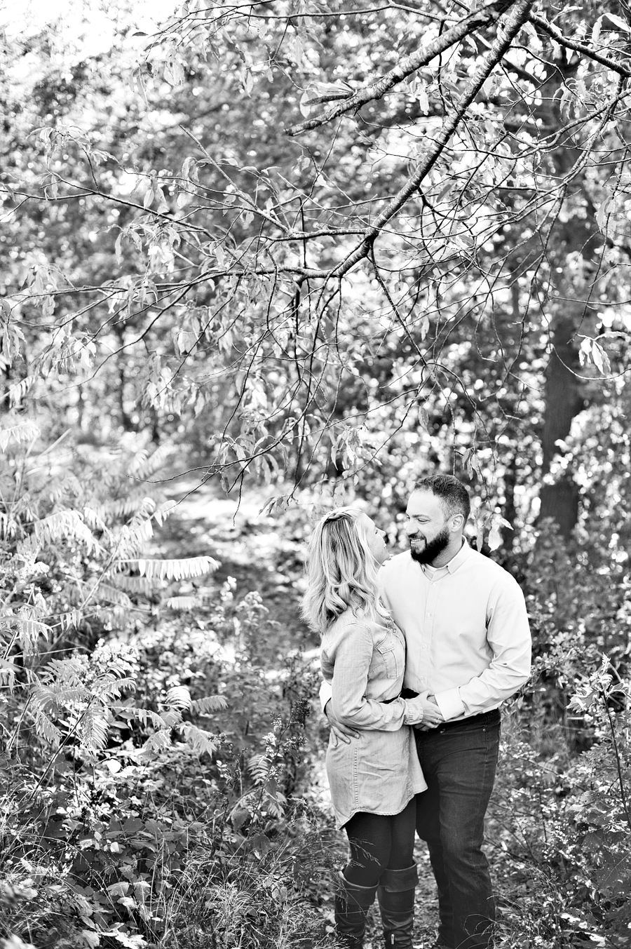 western promenade engagement session