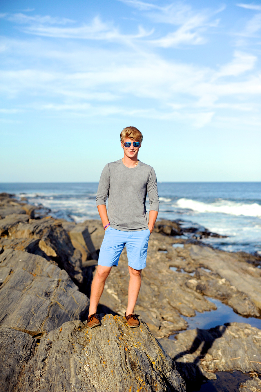 cape elizabeth, maine senior photos