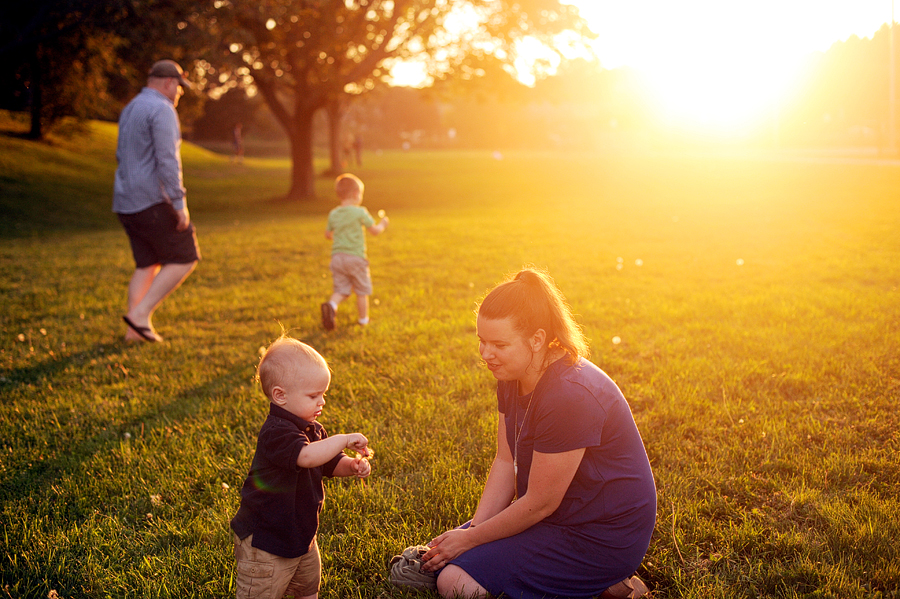 deering oaks park family photos