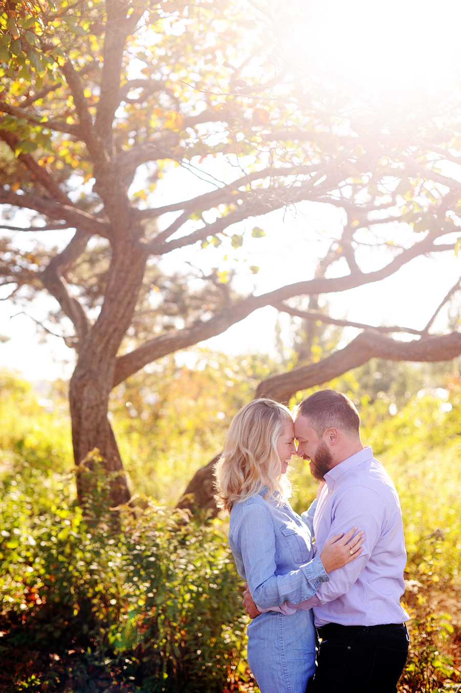 western promenade engagement session