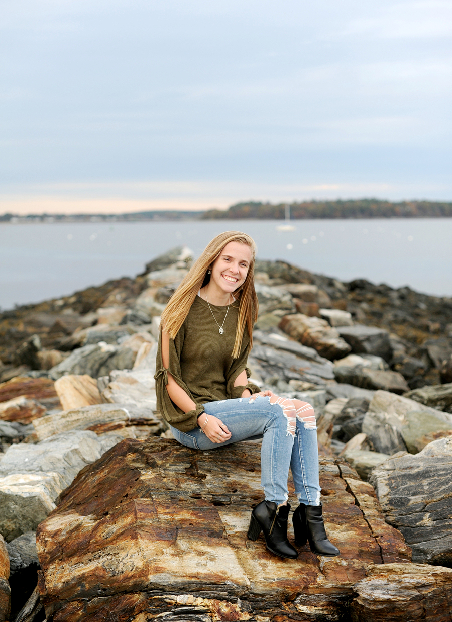 portland, maine senior photos