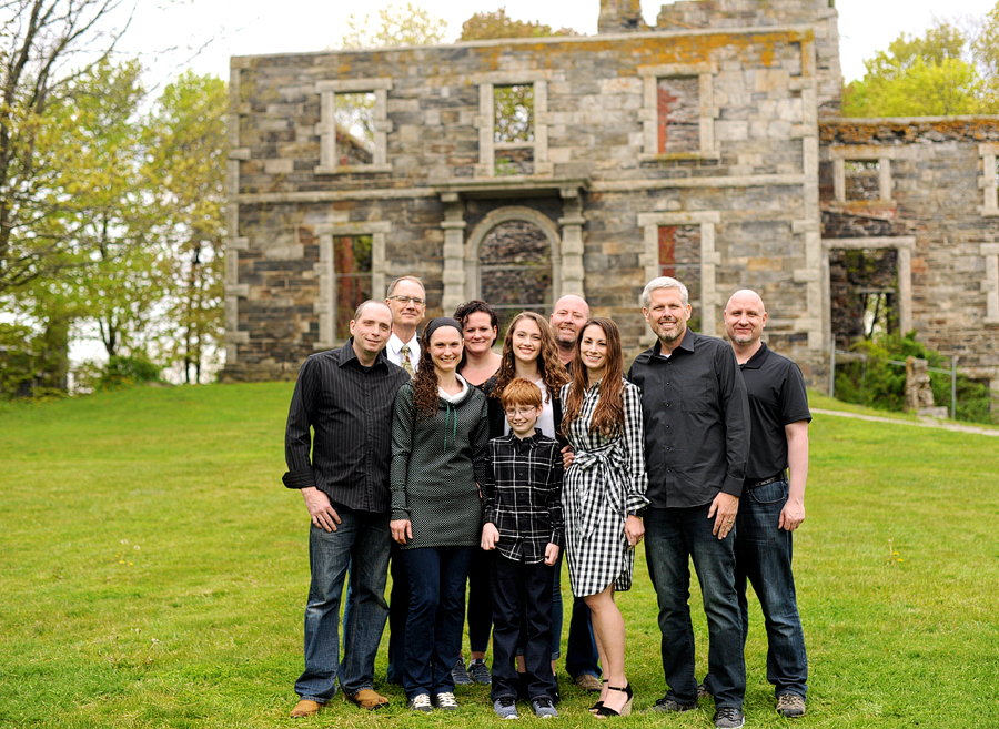 fort williams park extended family session