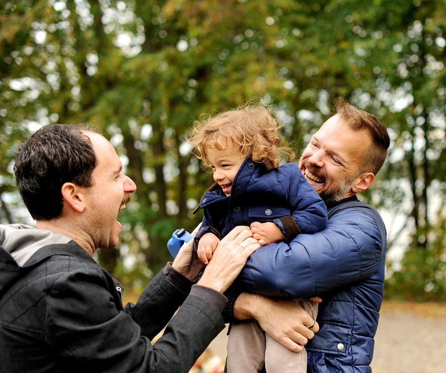 fun family photos in maine