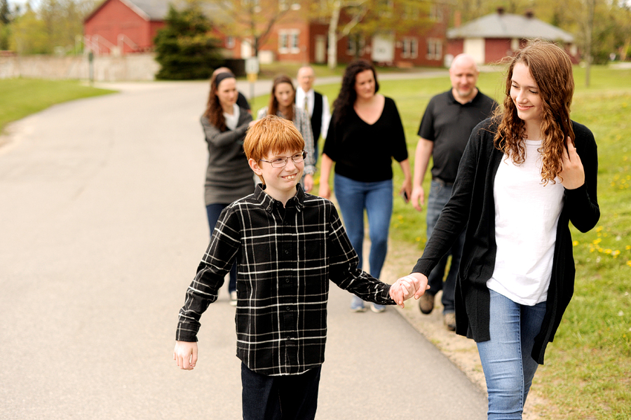 fort williams park extended family session