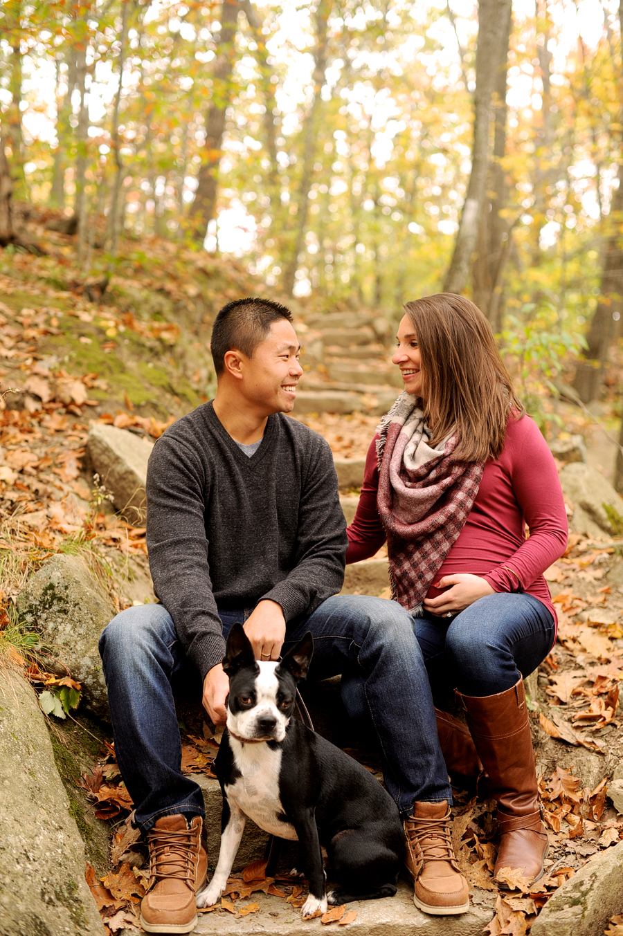 jewell falls maternity photos