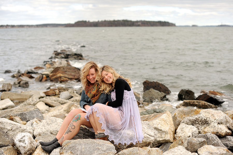 east end beach friend photos