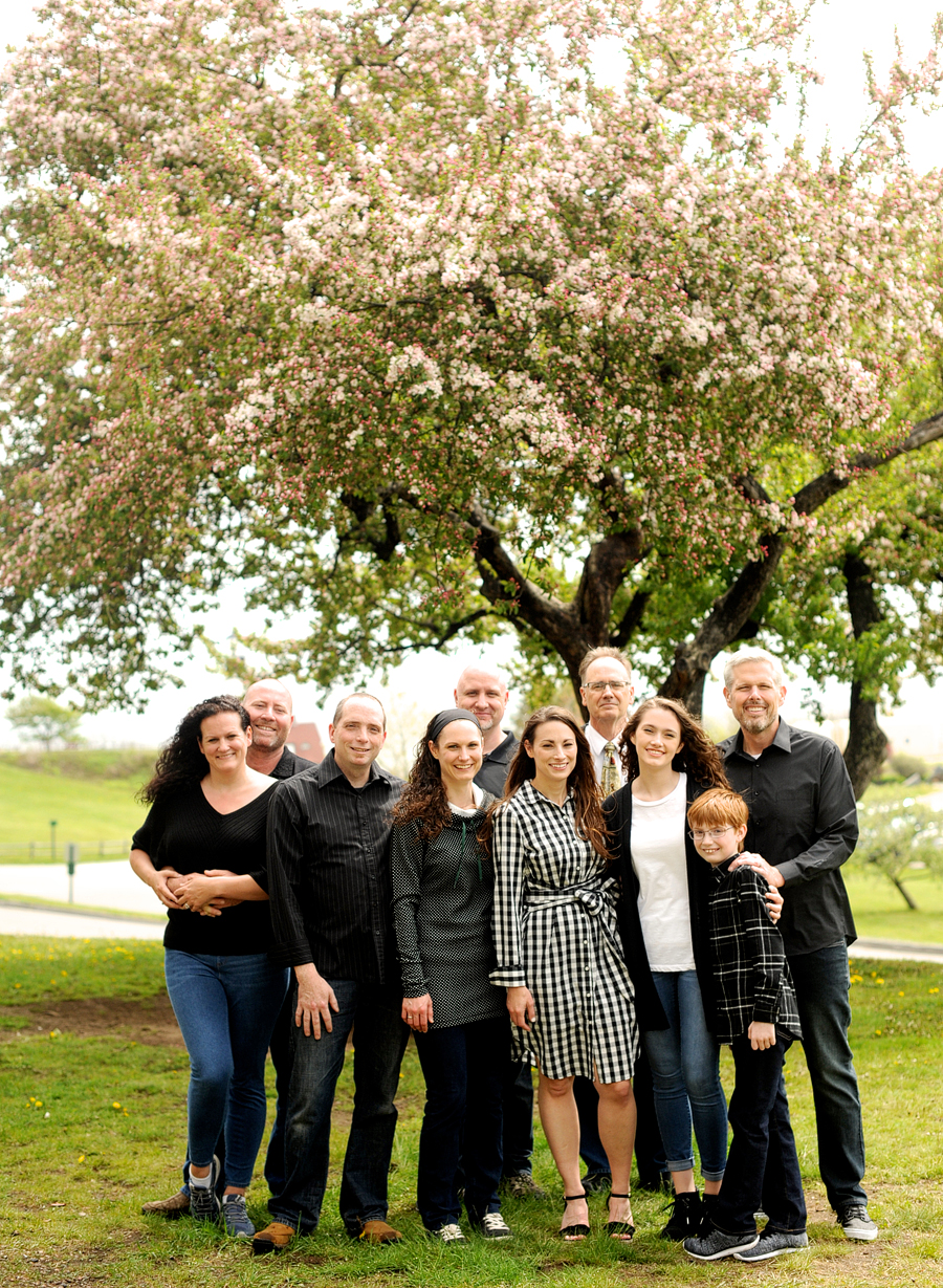 fort williams park extended family session