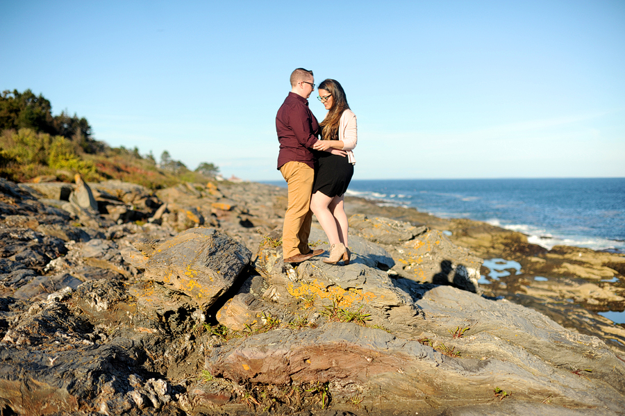 two lights state park engagement photos