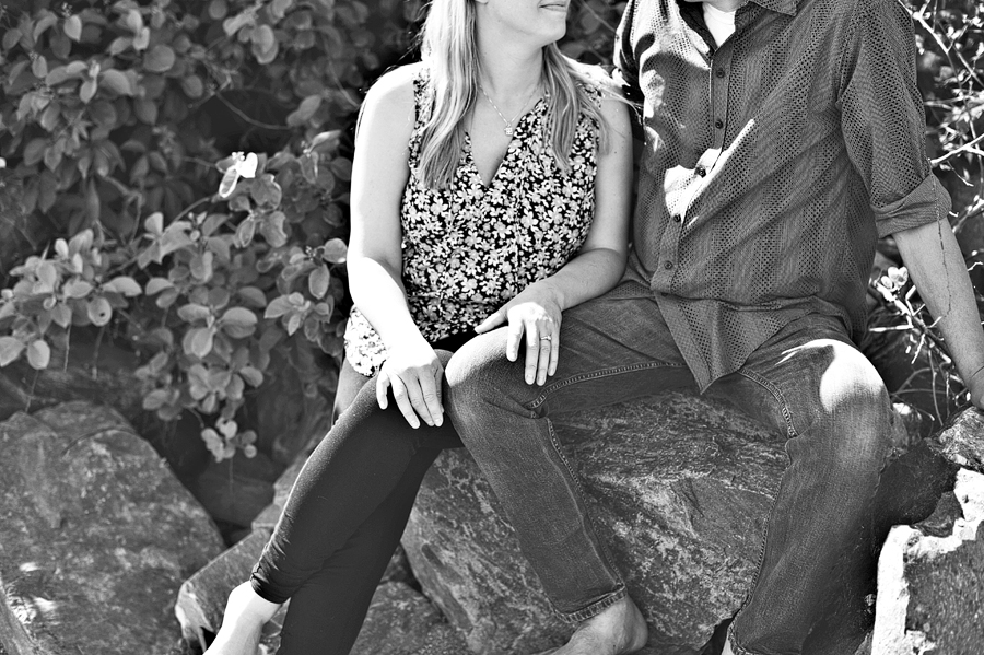 engagement session in cape elizabeth maine