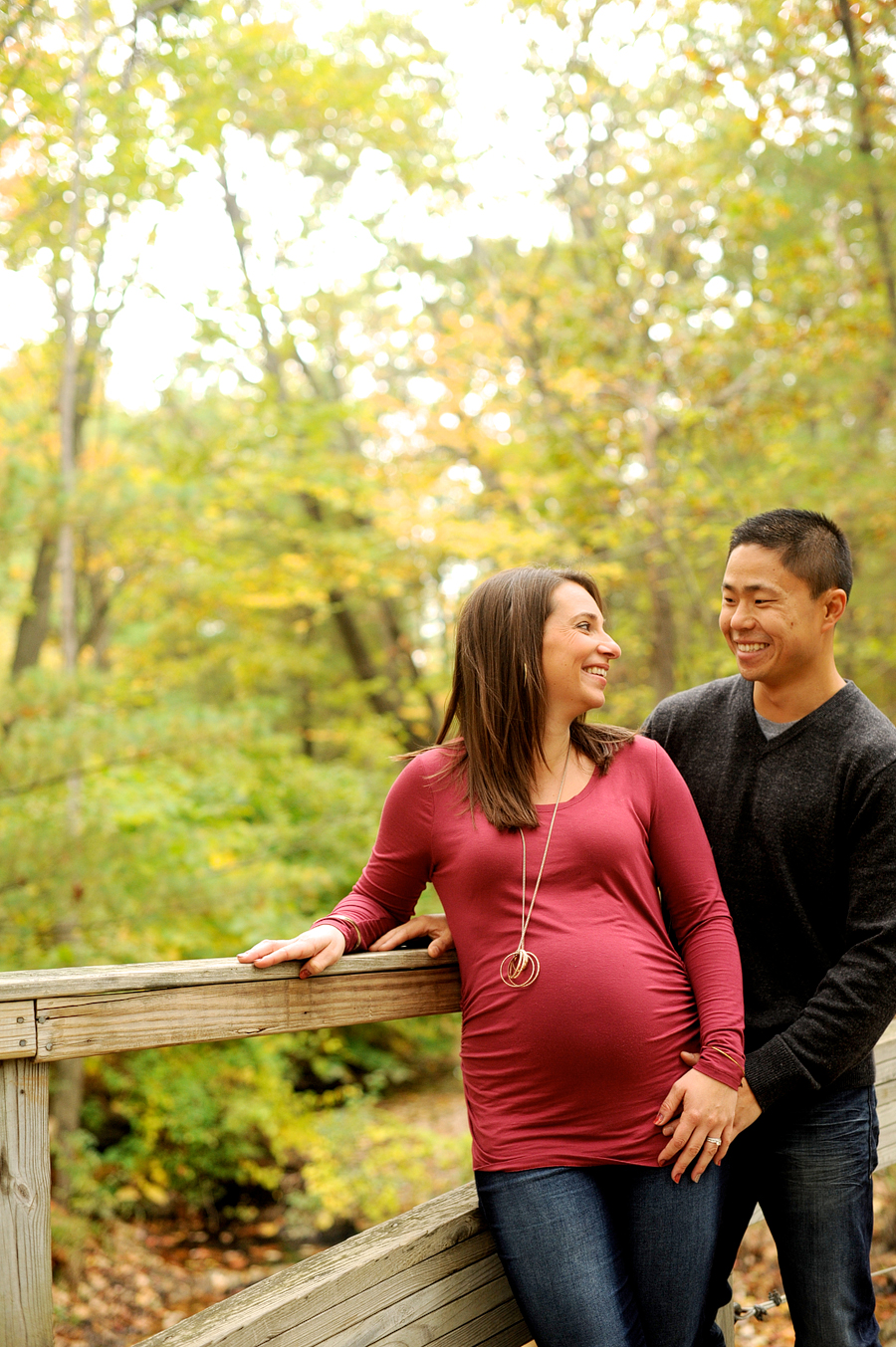 jewell falls maternity photos