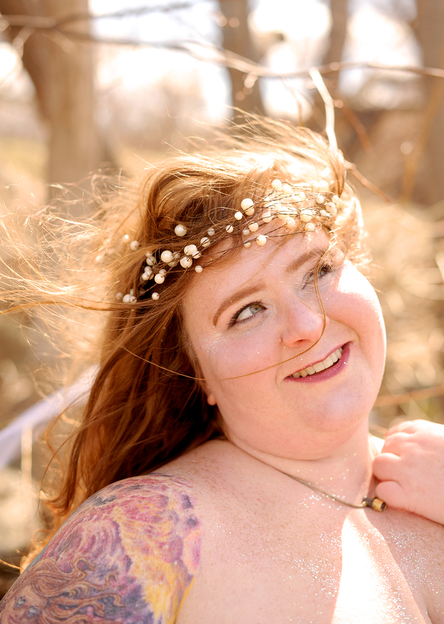 beach boudoir session in maine