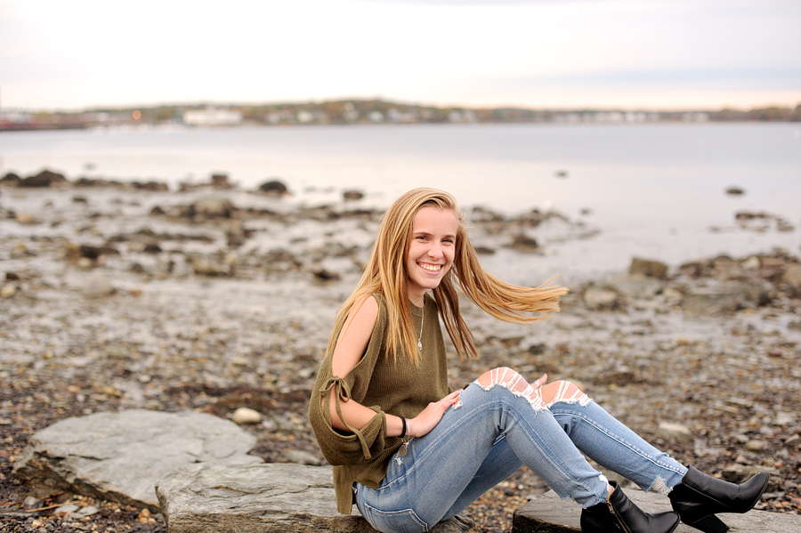portland, maine senior photos