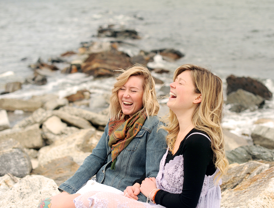 east end beach friend photos