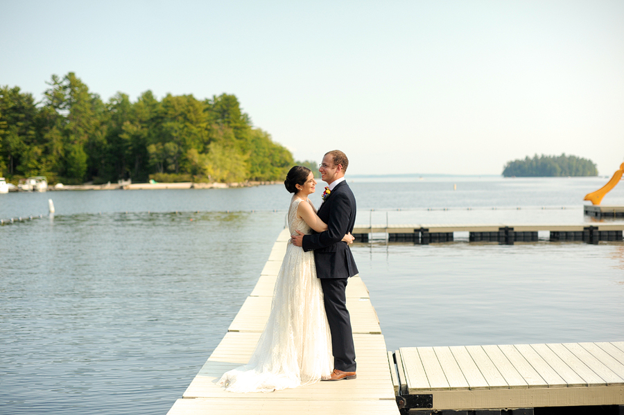 camp mataponi wedding on sebago lake