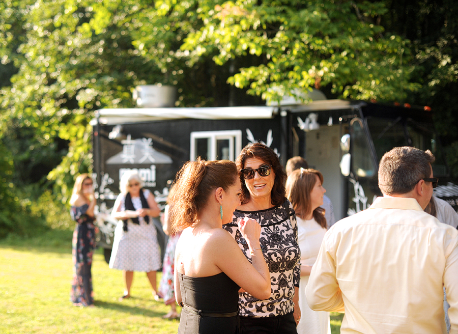 wedding at caswell farm in gray, maine