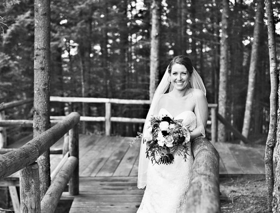 bride at loon mountain resort