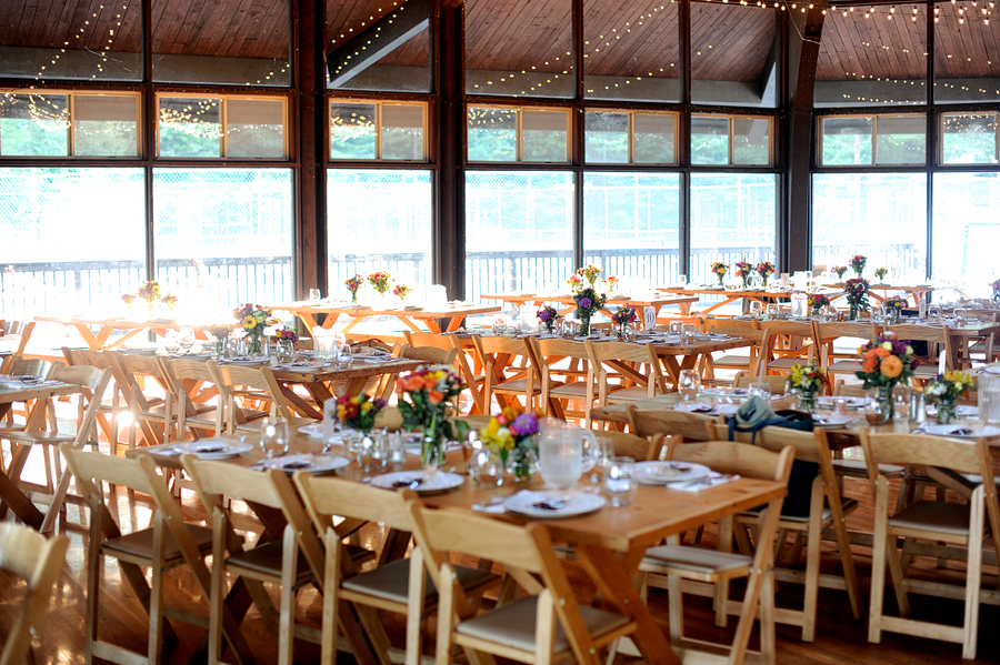 camp mataponi wedding reception