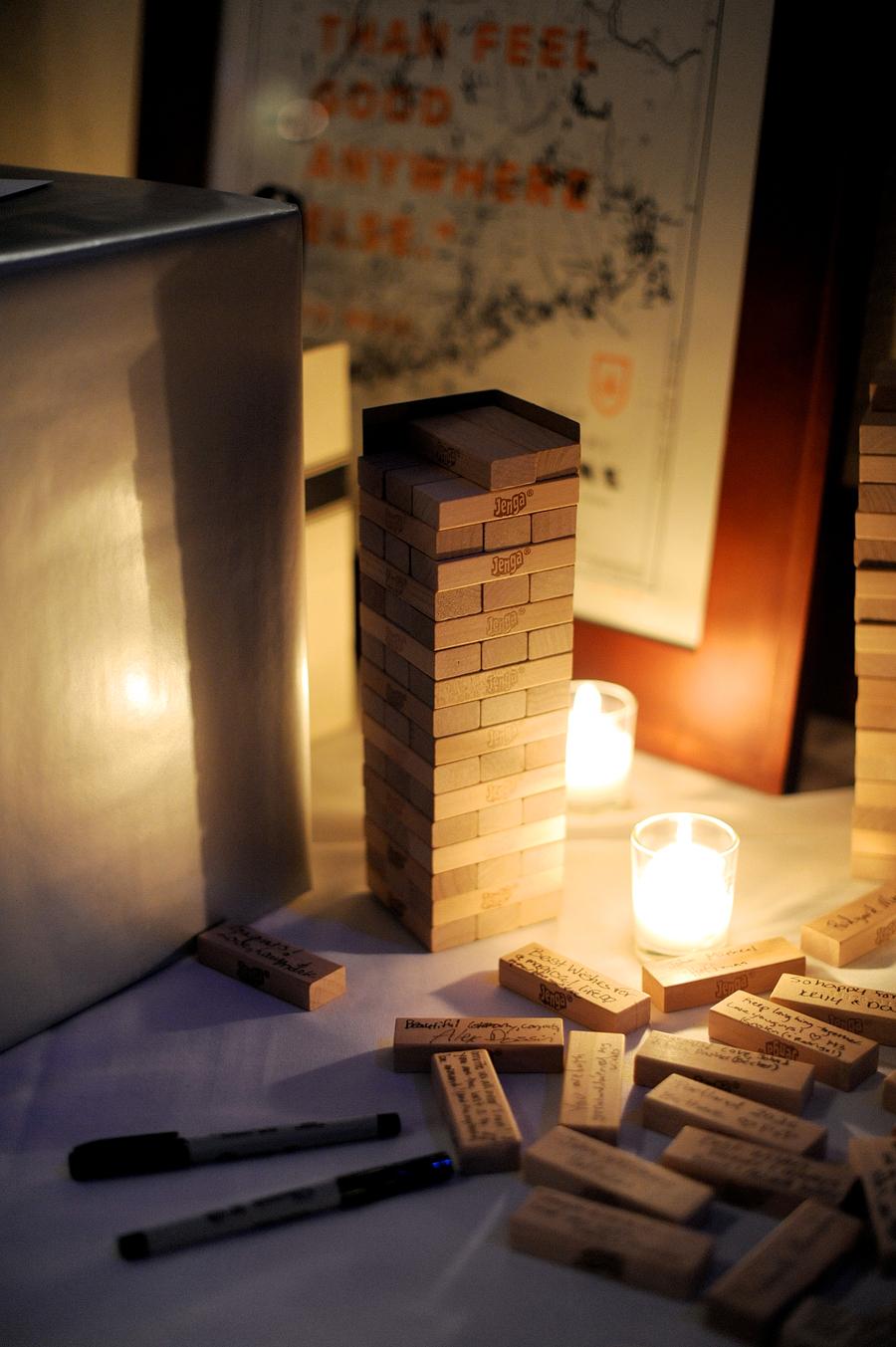 jenga guest book