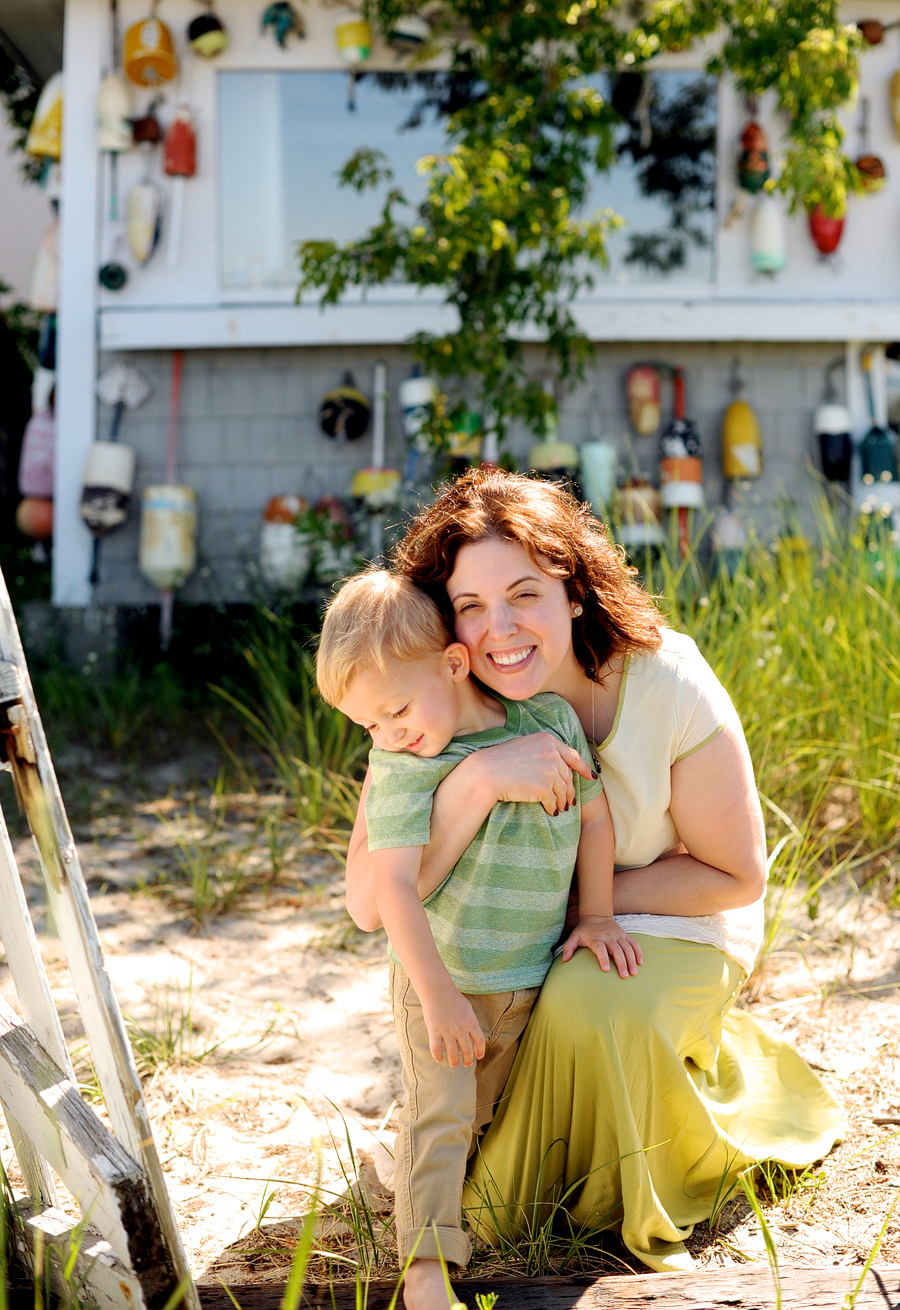 family session at willard beach