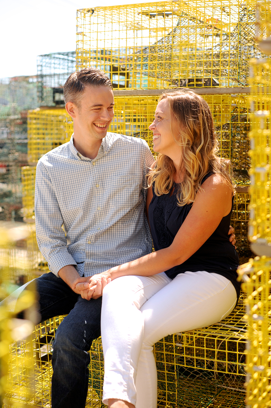 downtown portland engagement photos